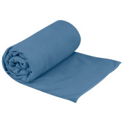 Serviette Sea to Summit DryLite Towel L bleu foncé Moonlight