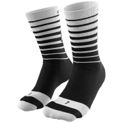 Chaussettes vélo Dynafit Live To Ride Socks blanc / noir nimbus/0910