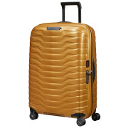 Valise Samsonite Proxis Spinner 69 doré HomeyGold