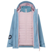 Veste d'hiver fille Regatta Girls Trekktain 3-in-1 II DusBluPwLil