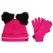 Bonnet enfant Dare 2b Brighten Hat & Glove rose Pink Glow/Cotton Candy