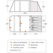 Tente familiale Vango Stargrove II Air 450