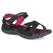 Sandales enfant Loap Simma Jr vert Black/Fuschia