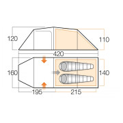 Tente Vango Omega 250 (2016)