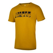 T-shirt homme Ocún Classic T Men Hands In Crack jaune Yellow Dried Tobacco