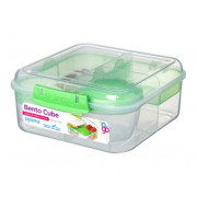 Boîte repas Sistema Bento Cube To Go 1,25L vert clair