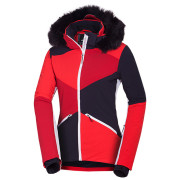 Veste de ski femme Northfinder Edith rouge / blanc 193redwhite