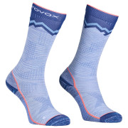 Chaussettes femme Ortovox Tour Long Socks W bleu clair ice waterfall