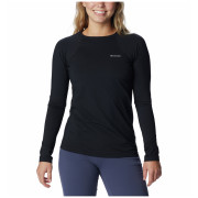 T-shirt fonctionnel femme Columbia Midweight Stretch Long Sleeve Top noir Black