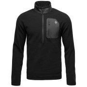 Sweat-shirt homme Black Diamond Rift HZ Fleece Jacket noir Black-Black
