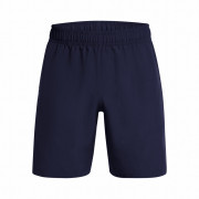 Short homme Under Armour Woven Wdmk Shorts bleu foncé MidnightNavy/White