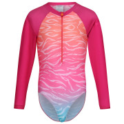 Maillot bain enfant Regatta Kids L/S SwimSuit rose Flamingo Pink/Satsuma Ombre