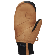 Moufles homme SnowLife SMitten Leather brun clair nature