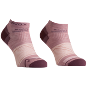Chaussetttes en laine mérinos pour femme Ortovox Alpine Light Low Socks W rose Dusk Rose