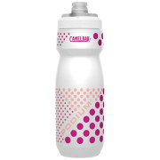 Bidon vélo Camelbak Podium 0,71l blanc / rose White/OversizedDots