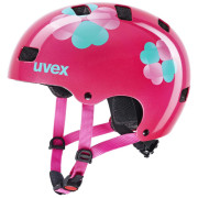 Casque vélo enfant Uvex Kid 3 rose / noir Pink Flower