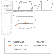 Tente caravane Vango Cove III Air Low