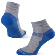 Chaussettes Zulu Merino Lite Women bleu / gris