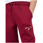 Pantalons de survêtement enfant 4F Trousers Cas F1777 Burgundy