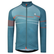Maillot vélo homme Dare 2b AEP Revolving L/S bleue MedGrnWvePrt (R6X)