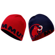 Bonnet Mammut Logo Beanie rouge / bleu ScooterPeacoat