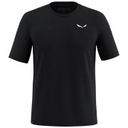 T-shirt fonctionnel homme Salewa Eagle Minilogo Am T-Shirt M noir black out