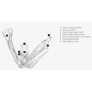 Outil multifonction Leatherman Skeletool RX