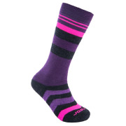 Chaussettes enfant Sensor Slope Merino violet / noir