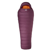 Sac de couchage en plumes Mountain Equipment Classic Eco 1000 Wmns Regular violet Me-01730 Raisin