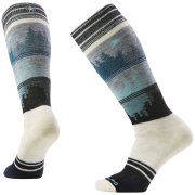 Chaussettes de ski Smartwool W Snowboard Full Cushion Twilight noir / blanc MOONBEAM