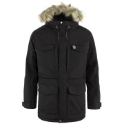 Veste d'hiver homme Fjällräven Nuuk Parka M vert Black