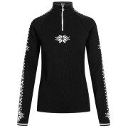 Pull femme Dale of Norway Geilo Fem Sweater noir / blanc Black Offwhite