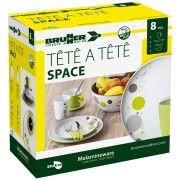 Jeu de bols Brunner Set tête-à-tête Space 8 pcs