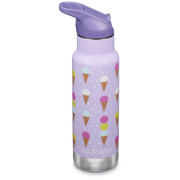 Thermos enfant Klean Kanteen Insulated Kid Classic Narrow 12oz (w/Flip Seal Sport Cap) violet ice cream