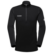 T-shirt fonctionnel homme Mammut Aenergy ML Half Zip Pull Men noir black 0001