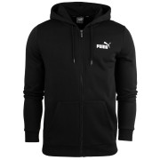 Sweat-shirt homme Puma ESS Small Logo FZ Hoodie FL vert black