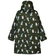 Manteau imperméable pour enfant Regatta Junior Changing Robe Dark Khaki Cat Dog