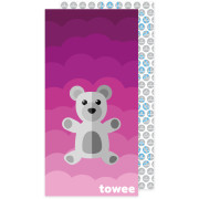 Serviette sechage rapide Towee Bear rose Pink