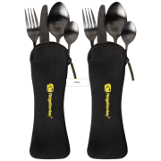 Couverts Ridge Monkey DLX Cutlery Set Twin Pack
