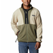 Sweat-shirt homme Columbia Back Bowl Fleece Lightweight beige Ancient Fossil, Stone Green, Black