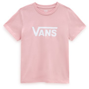 T-shirt femme Vans Wm Drop V Ss Crew-B rose clair SILVER PINK