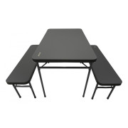 Table avec bancs Vango Orchard Bench Set girs Grey