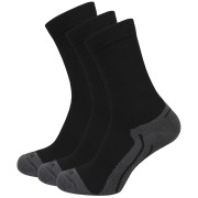 Chaussettes MOOA Bamboo Active 3-pack noir / gris Black/Grey