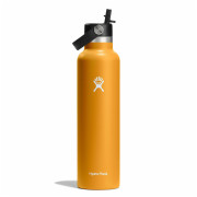 Thermos Hydro Flask Standard Flex Straw Cap 21 OZ noir / orange FOSSIL