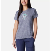 T-shirt femme Columbia Sloan Ridge™ Graphic SS Tee girs Nocturnal Heather, Naturally Boundless