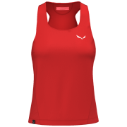 Top femme Salewa Pedroc Dry W Hyb Tankt rouge flame