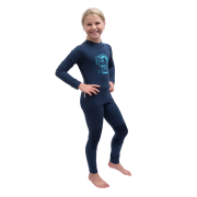 T-shirt fonctionnel enfant Sensor Merino DF Planet Deep Blue