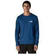 T-shirt homme Patagonia M's L/S Cap Cool Daily Shirt - '73 Skyline