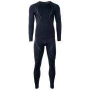 Sous-vêtements thermiques hommes Hi-Tec Ikar set vert Black/Grey