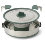 Set de vaisselle Sea to Summit Detour Stainless Steel One Pot Cook Set 5 Piece